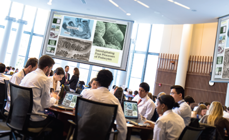 UVA School of Medicine Learning Studio, a technology-enabled, active-learning