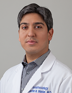 University of Virginia Sachin H. Mehta, M.D., Anesthesiology, Obstetrics Division Chief