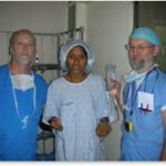 Drs. Duffy & Lynch take patient to the OR