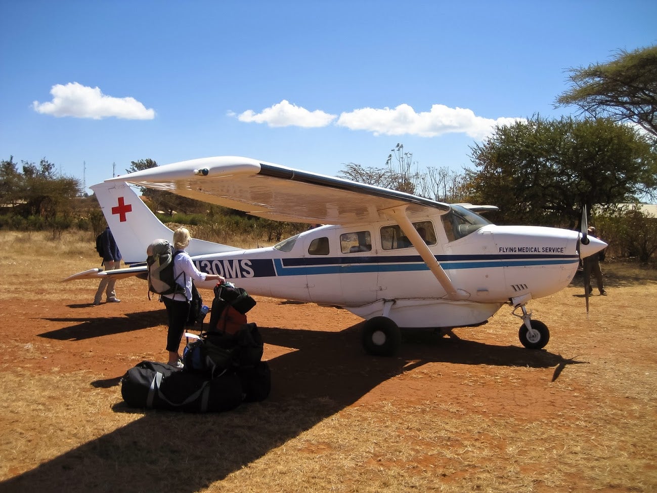 Tanzania - arrival by plane