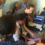 Photo of Doctor teaching about nerve blocks