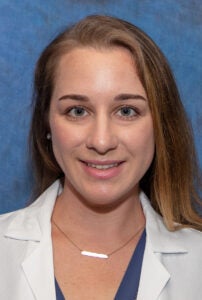 University of Virginia Anesthesiology resident, Kristina Michaud, DO