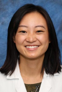 University of Virginia Anesthesiology resident, Lena Zhang, MD