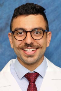 University of Virginia Anesthesiology resident, Ziyad Knio, MD