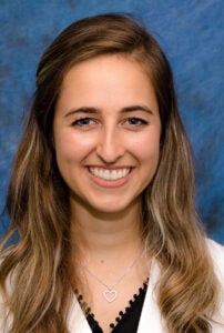 University of Virginia Anesthesiology resident, Grace Berry, MD