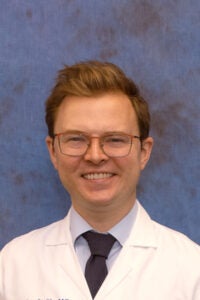 University of Virginia Anesthesiology resident, Mark Pressler, MD