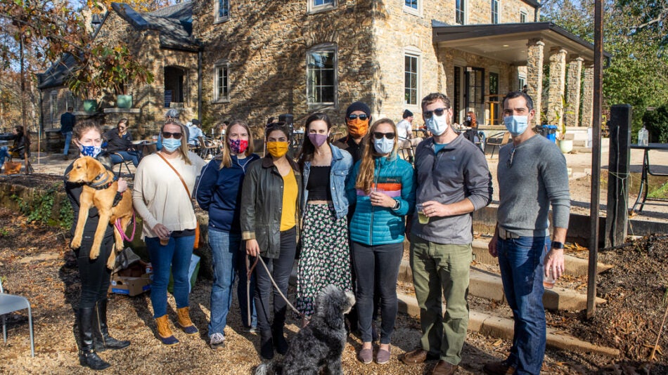 Anesthesiology residents & fellows enjoy Autumn at Potter's Cidery.