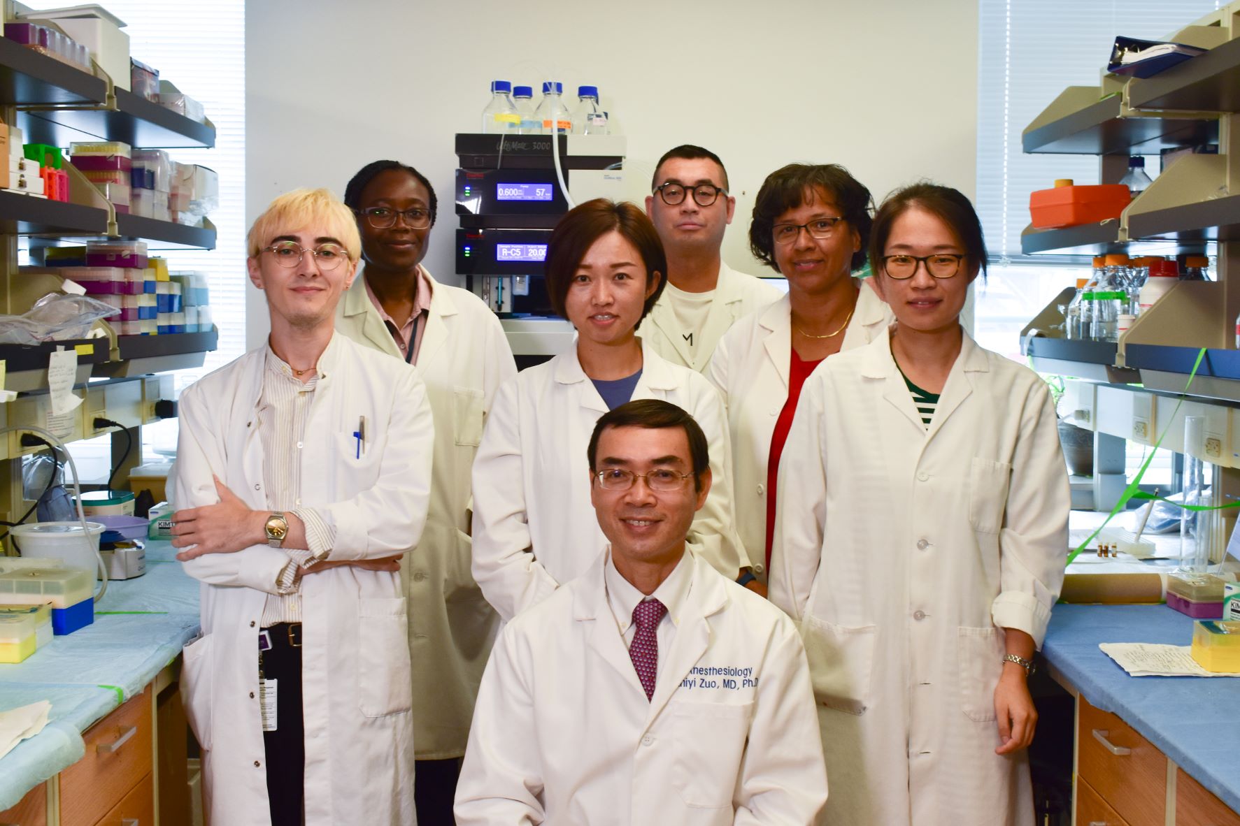 University of Virginia Anesthesiology Dr. Zuo's Lab Team