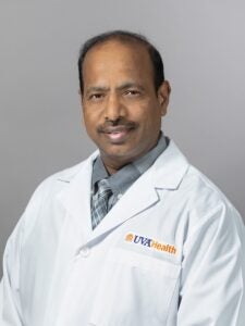 University of Virginia Sreeramulu Kotakondla DESAIC, MCAI, FCA, Anesthesiology Clinical Instructor