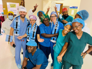 Group photo of medical team
