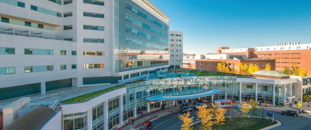 uva hospital building