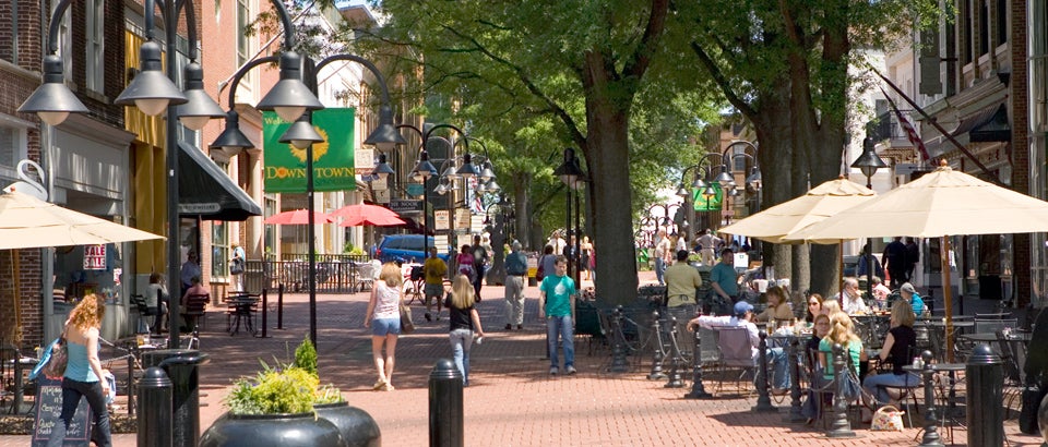 Downtown walking Mall