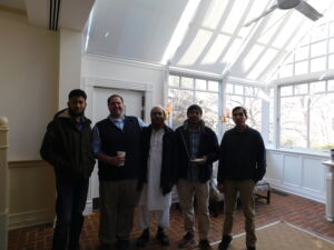 A group of postdocs and students posing for a picture