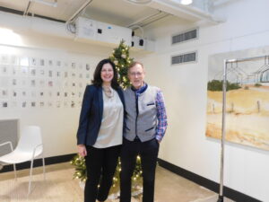 Dr Anja Bielinsky and husband Dr. Eric Hendrikson