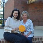 Dr. Anja Bielinsky and Nancy Rush