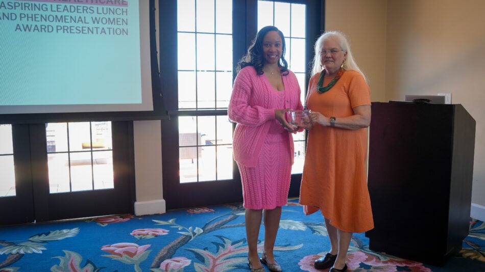 UVA Comprehensive Cancer Center team members attend the Phenomenal Women Award Presentation and Lunch.