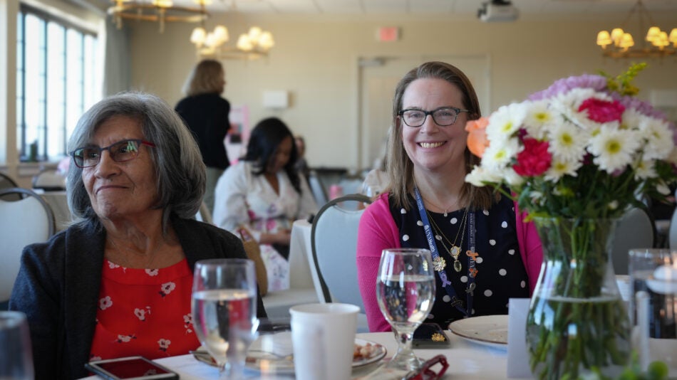 UVA Comprehensive Cancer Center team members attend the Phenomenal Women Award Presentation and Lunch.