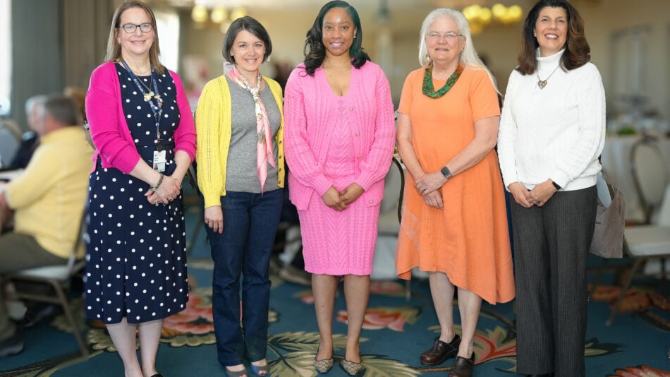 UVA Comprehensive Cancer Center team members attend the Phenomenal Women Award Presentation and Lunch.