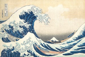 Hokusai, The Great Wave off Kanagawa, 1831