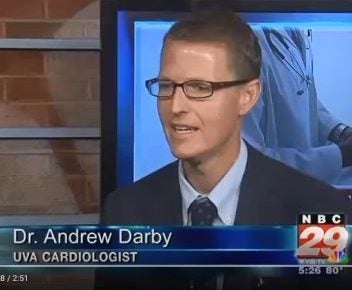 Dr Andrew Darby on the news 