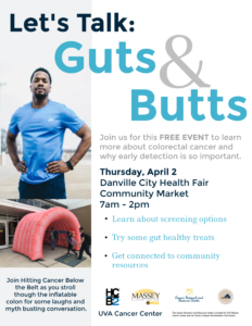 Let's Talk: Guts & Butts @ Danville City Health Fair Community Market | Danville | Virginia | United States