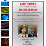 Cell Biology Seminar Series: Keith Harmon, Justine Johnson @ Cell Biology Conference Room, Pinn 3016