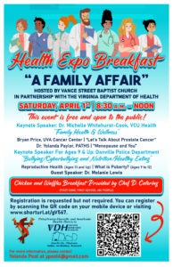 Health Expo Breakfast @ Vance Street Baptist Church | Danville | Virginia | United States