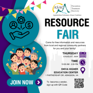 Appalachian Substance Abuse Coalition Resource Fair @ SWVA Higher Education Center