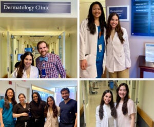 Pictures of International Clinic Rotations - Dermatology residents