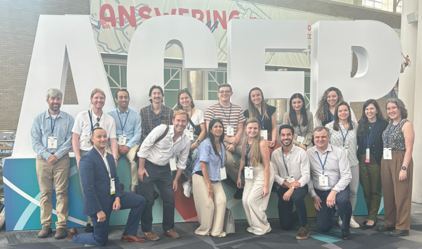 group photo at ACEP conference in Salt Lake City
