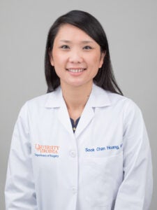 Teaching Excellence Award recipient Dr. Sook Hoang