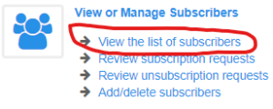 UVA Sympa List of Subscribers