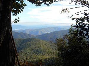 Picture of the Blue Ridge Mountains near the University of Virginia.