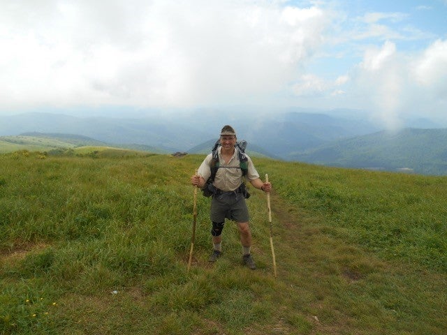 Photo of Joe hiking 