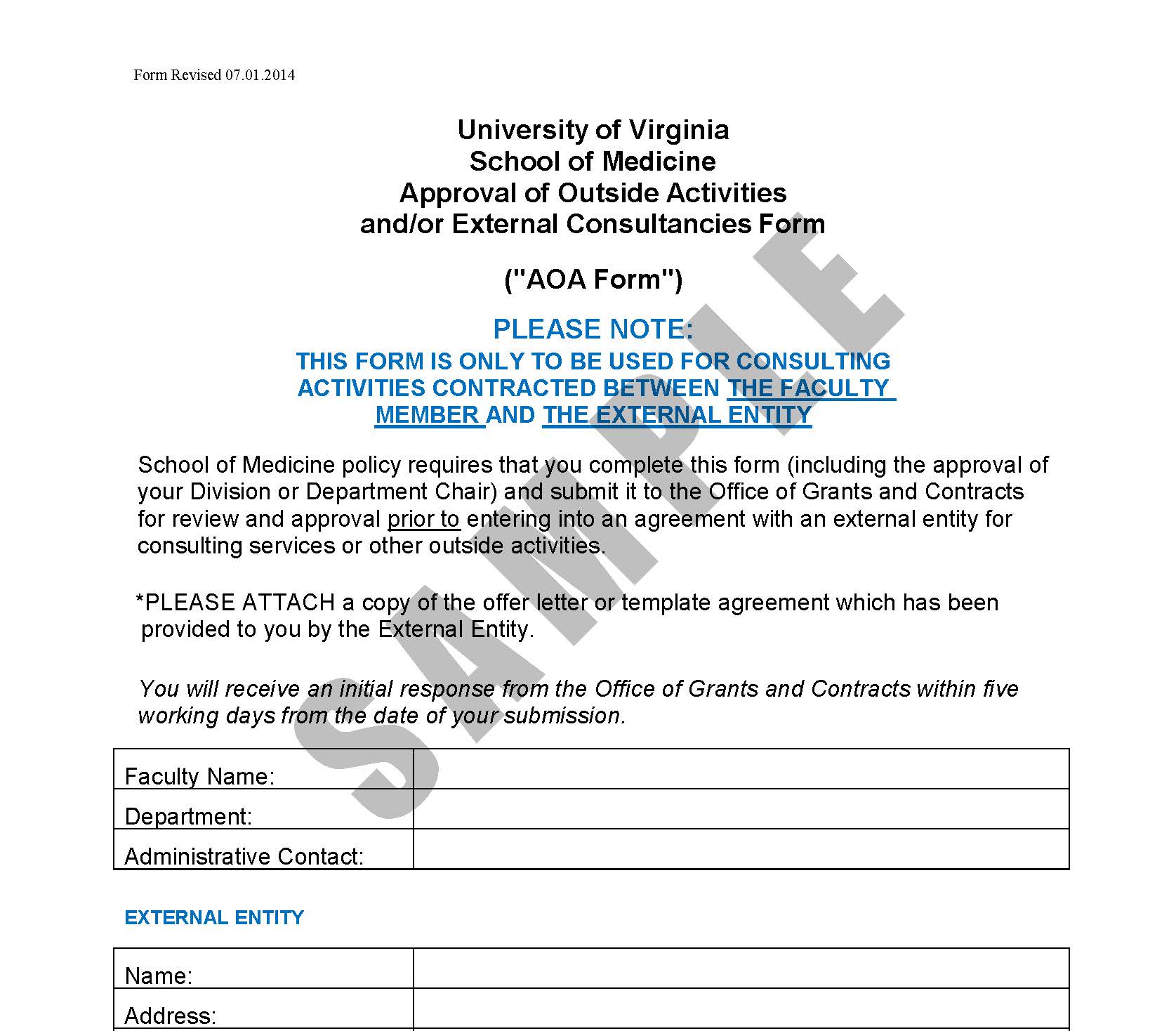 forms aoa form