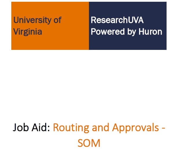 Routing and Approvals Job Aid