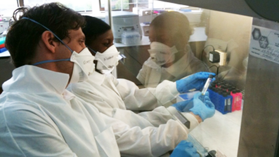 Photo of In the Lab KCRI Tanzania