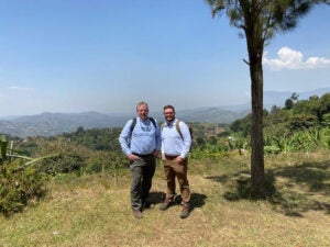 Ben & Chris Moore in Uganda