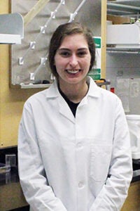 Jenna Weiss-Undergraduate Researcher