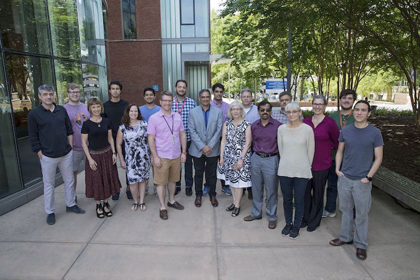 Pannexin Group Standing outside