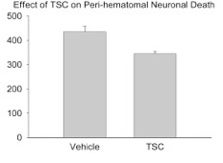 Effect of TSC on Peri-hematomal Neuronal Death Graph