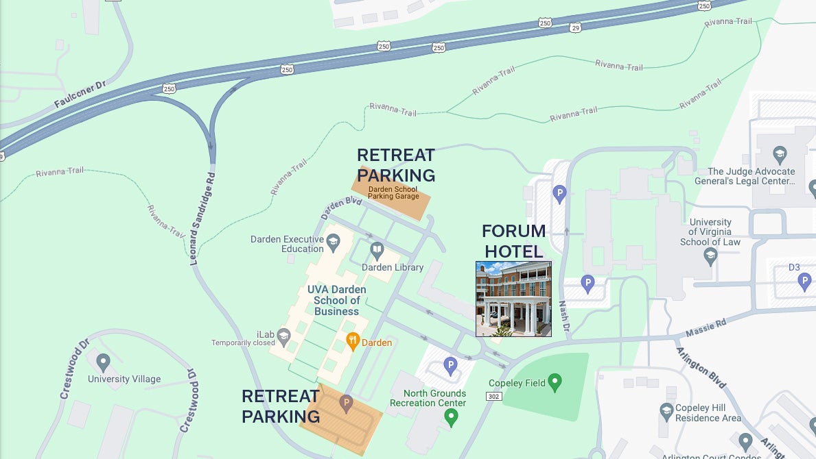 Forum hotel parking map