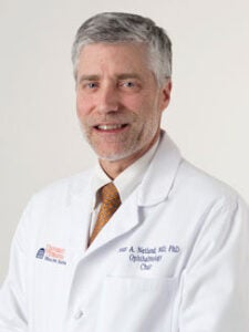 University of Virginia Peter Netland, MD, PhD, Ophthalmology Chair
