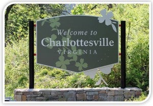 Charlottesville Sign