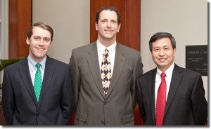 Drs. Thomas Brown (Division Head), James Browne, and Quanjun Cui