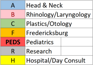 OTO Schedule