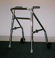 photo of child's walker