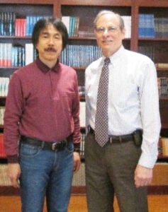 Professor Masayuki Ohkado and Dr. Bruce Greyson