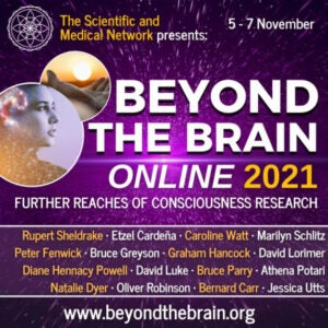 Beyond the Brain 2021 online event poster
