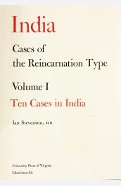 Cases of the Reincarnation Type Vol. I, 10 Cases in India book cover 2022